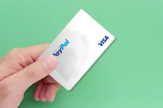 Debit and credit cards from PayPal